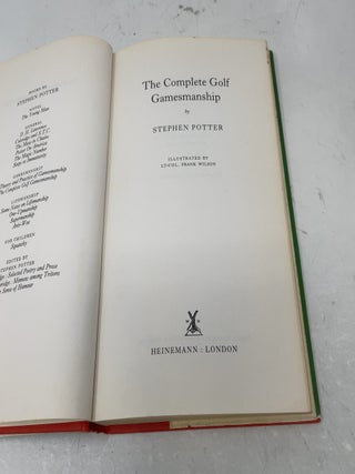 The complete golf gamesmanship;