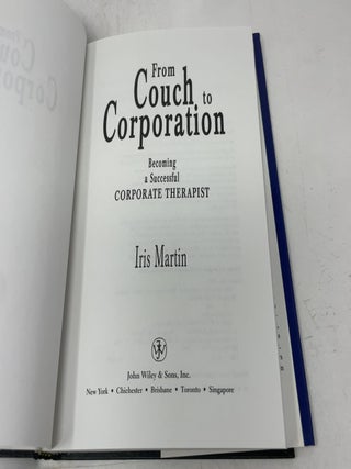 From Couch to Corporation: Becoming a Successful Corporate Therapist