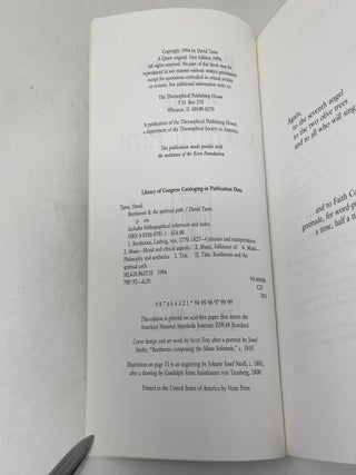 Beethoven and the Spiritual Path