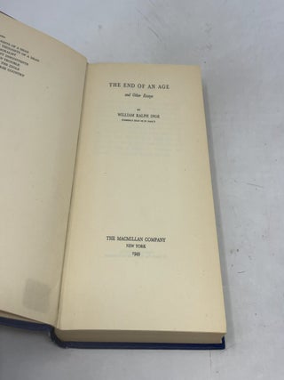 The End of an Age