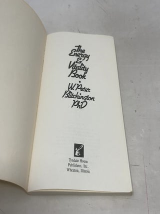 The Energy & Vitality Book