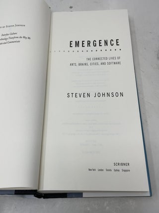 Emergence: The Connected Lives of Ants, Brains, Cities, and Software