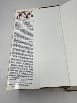 Favorite Tales of Sholom Aleichem