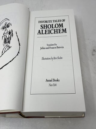 Favorite Tales of Sholom Aleichem