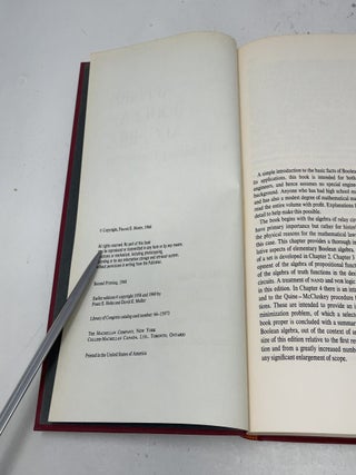 Applied Boolean Algebra