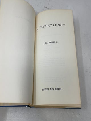 A Theology of Mary