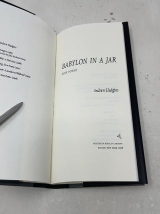 Babylon in a Jar: New Poems