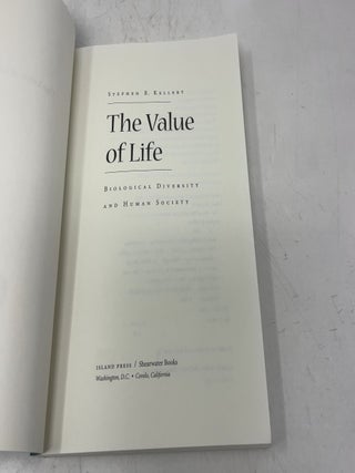The Value of Life: Biological Diversity And Human Society