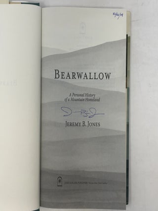 Bearwallow: A Personal History of a Mountain Homeland