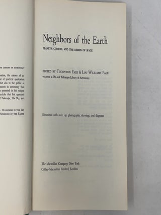 Neighbors of the Earth: Planets, Comets, and the Debris of Space