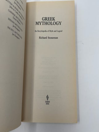 Greek Mythology (An Encyclopedia Of Myth And Legend)