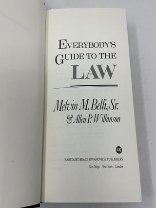 Everybody's Guide to Law