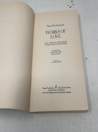 Works of Love (Harper Perennial Modern Thought)