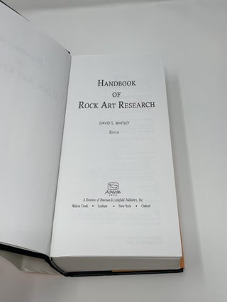 Handbook of Rock Art Research
