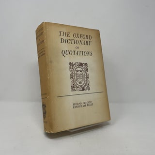 The Oxford Dictionary of Quotes