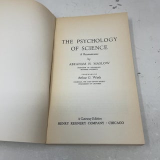 The Psychology of Science