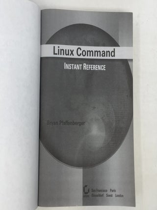 Linux Command: Instant Reference