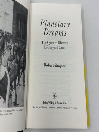 Planetary Dreams: The Quest to Discover Life Beyond Earth