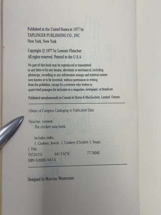 The Chicken Soup Book