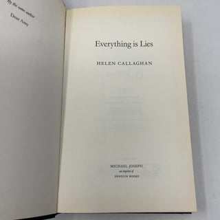 Everything Is Lies