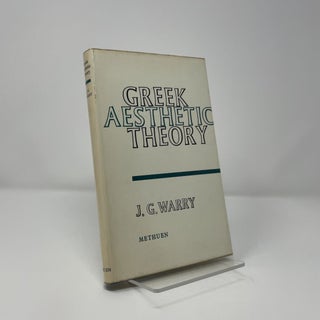 Item #411609 Greek Aesthetic Theory. J G. Warry