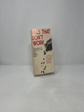 Pills that Don't Work