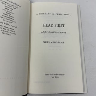 Head First (A Yellowthread Street Mystery)