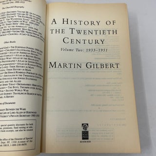 A History of the Twentieth Century: Volume 2, 1933-1951