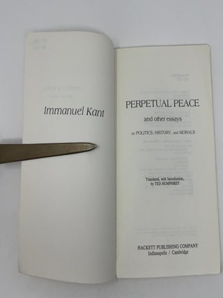 Perpetual Peace and Other Essays