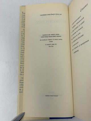 Six Proust Reconstructions