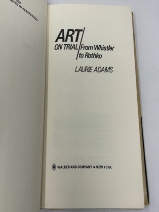 Art on Trial: From Whistler to Rothko