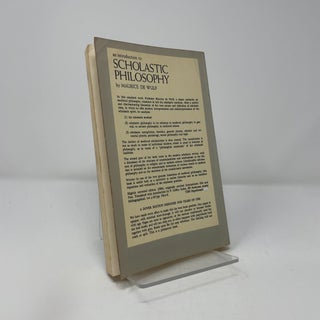 An Introduction to Scholastic Philosophy