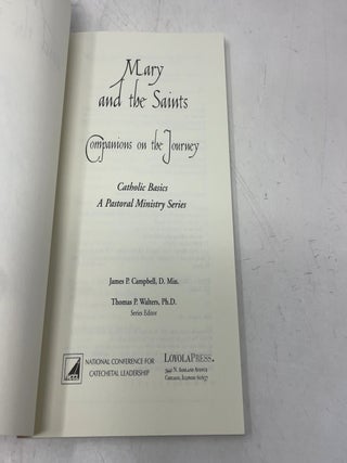 Mary and the Saints: Companions on the Journey (Catholic Basics: A Pastoral Ministry Series)