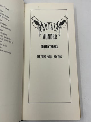 Captain Wunder: A Novel