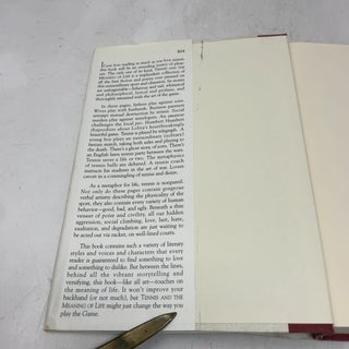 Tennis and the Meaning of Life: A Literary Anthology of the Game
