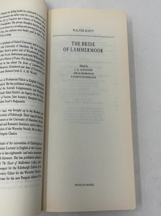 The Bride of Lammermoor (Penguin Classics)