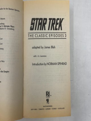 Star Trek: The Classic Episodes, Vol. 3 - The 25th Anniversary Editions