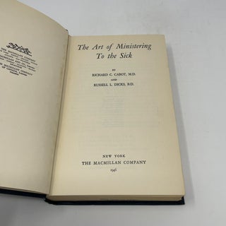 The Art of Ministering to the Sick