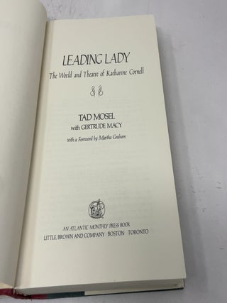 Leading Lady: The World and Theatre of Katharine Cornell