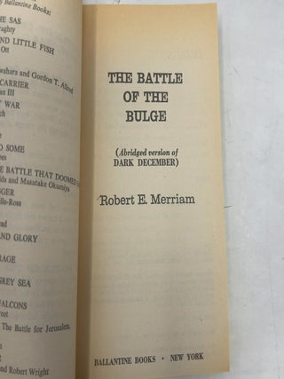 Battle of the Bulge