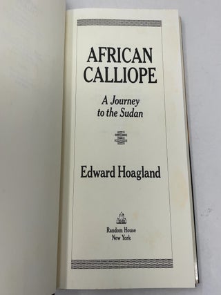 African Calliope: A Journey to the Sudan