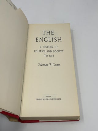 The English: a History of Politics and Society to 1760