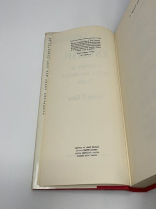 The English: a History of Politics and Society to 1760