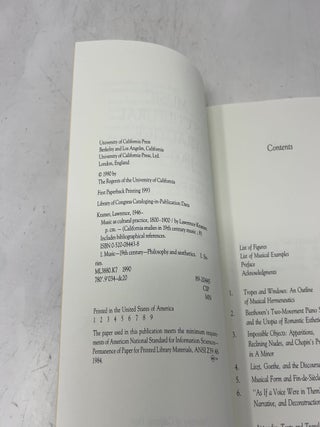Music as Cultural Practice, 1800-1900 (California Studies in 19th-Century Music) (Volume 8)