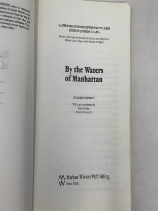 By the Waters of Manhattan