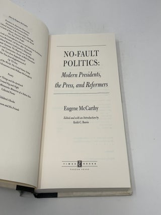No-Fault Politics