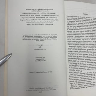 Theory of Relativity