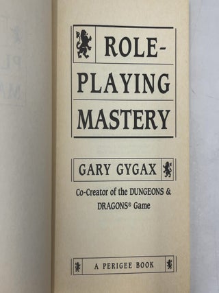 Role-Playing Mastery