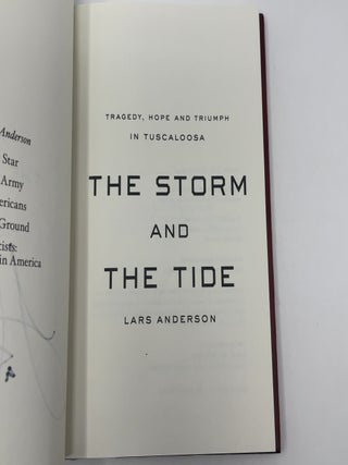The Storm and the Tide: Tragedy, Hope and Triumph in Tuscaloosa