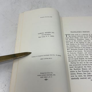 Sermons of a Buddhist abbot;: Addresses on religious subjects, including the Sutra of forty-two chapters